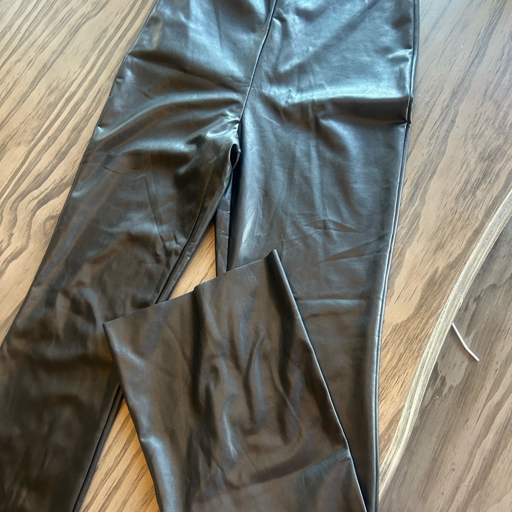 Bagatelle Collection Faux Leather Pants
